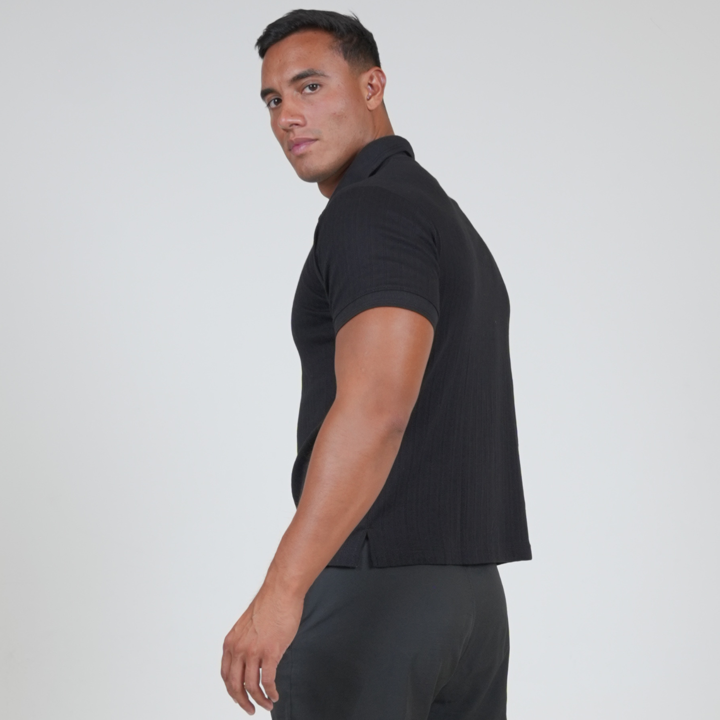 VERBO Tokyo Polo Tee (Noir)