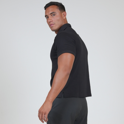 VERBO Tokyo Polo Tee (Noir)