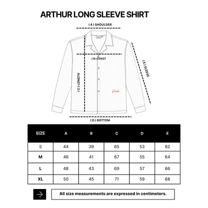 VERBO Arthur Long Sleeve Shirt - Salt