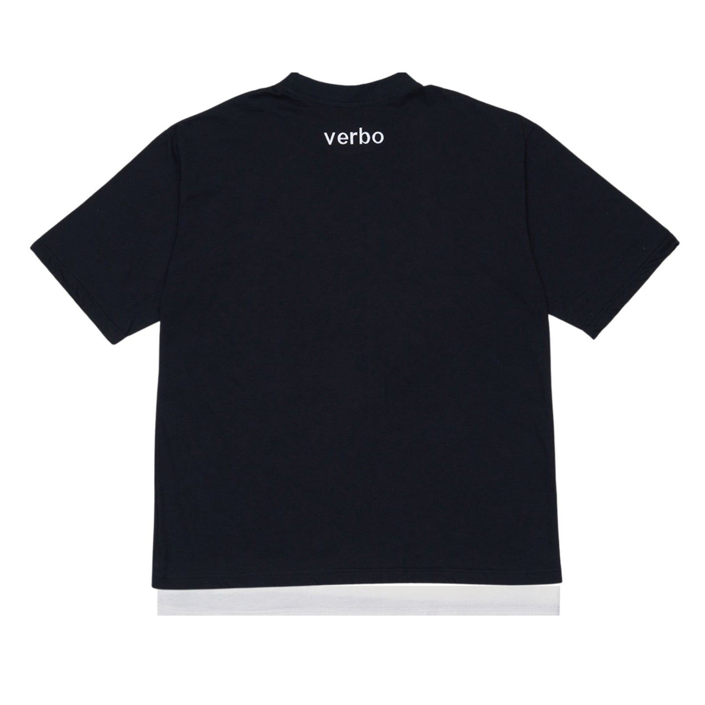 VERBO Inspired to Begin Layer Tee - Embroidered (Noir)