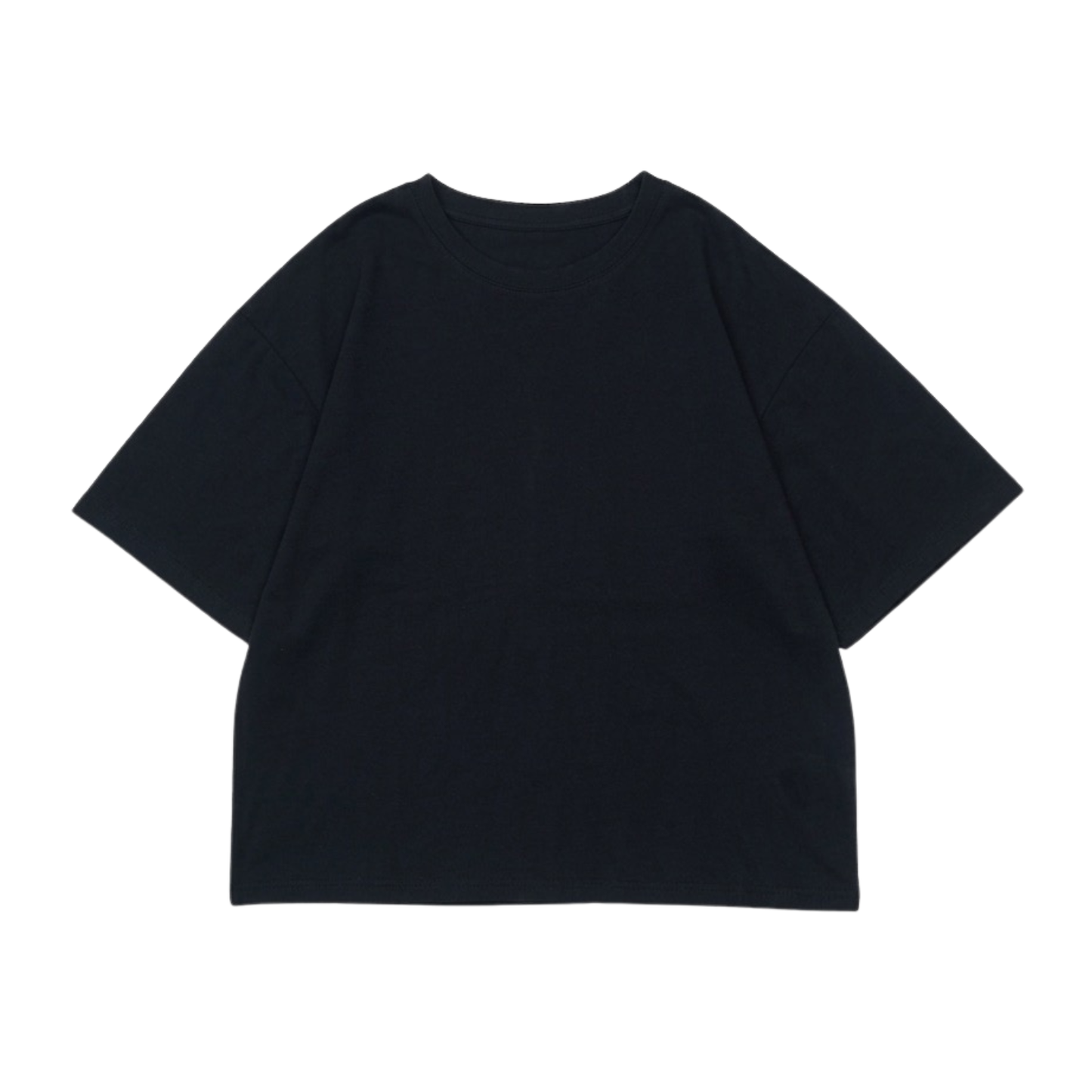 VERBO Essential Boxy Oversized Tee – (Noir)