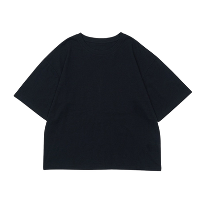 VERBO Essential Boxy Oversized Tee – (Noir)