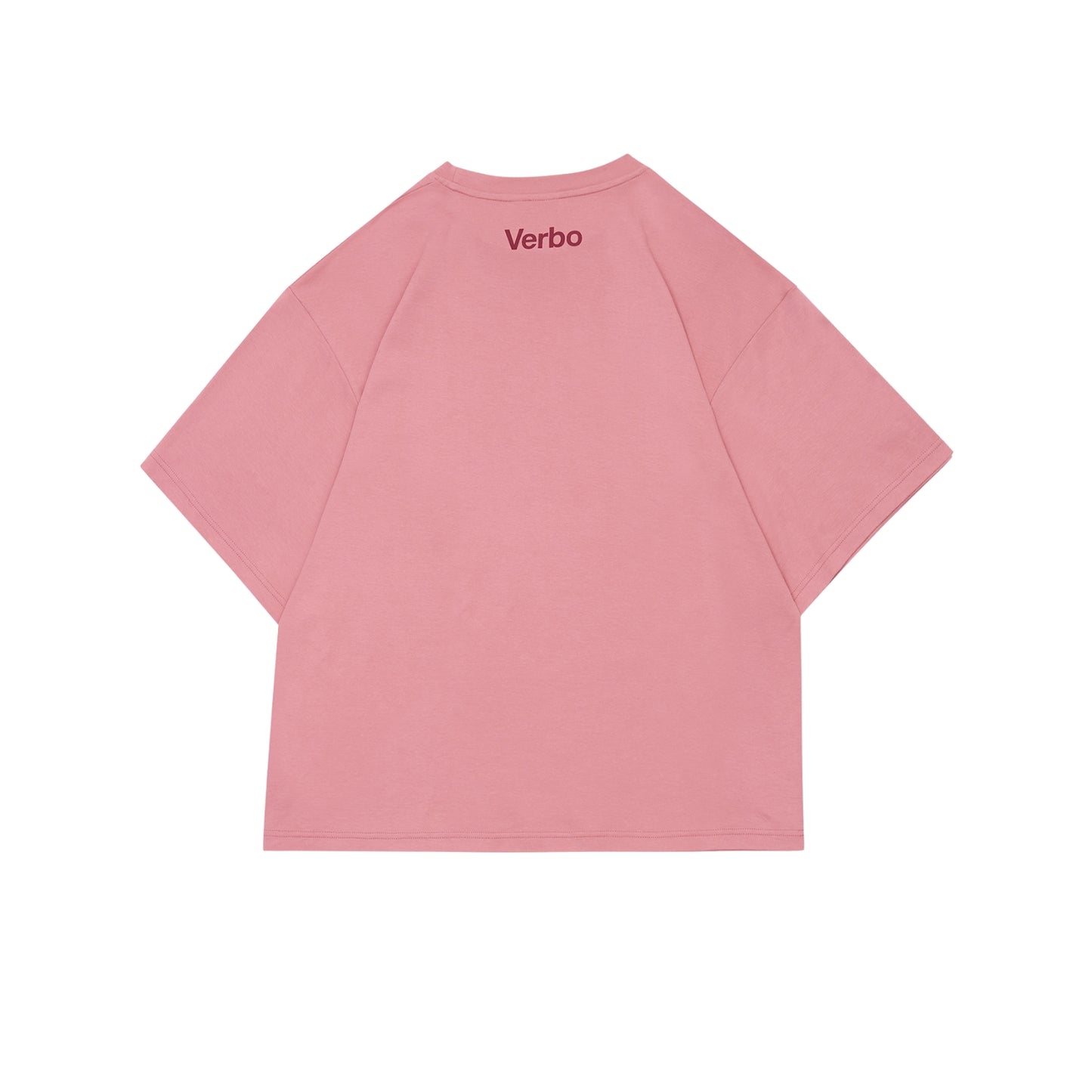 VERBO Cherries Boxy Oversized Tee - Ripe & Ready (Rose Tan)
