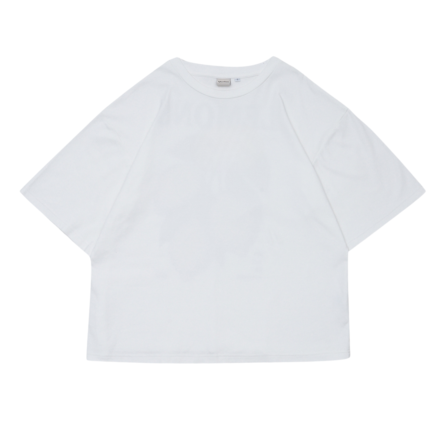 VERBO Essential Boxy Oversized Tee – (Broken White)