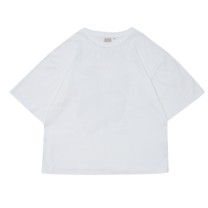 VERBO Essential Boxy Oversized Tee – (Broken White)