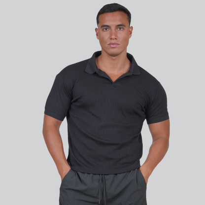 VERBO Tokyo Polo Tee (Noir)