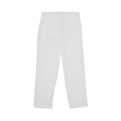 VERBO Jimmy Straight Trousers - Salt