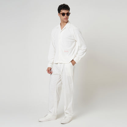 VERBO Arthur Long Sleeve Shirt - Salt