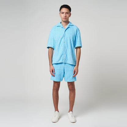 VERBO Harry Resort Shirt – Blue Lagoon