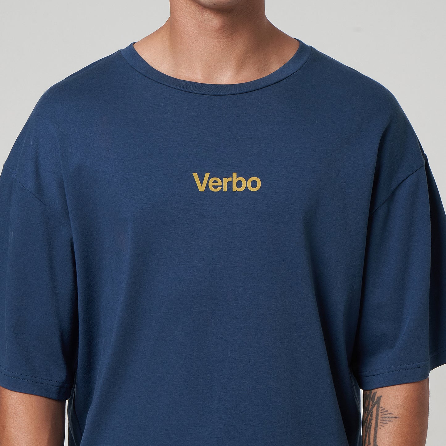 VERBO Banana Boxy Oversized Tee - Just Peel It (Stargazer)