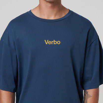 VERBO Banana Boxy Oversized Tee - Just Peel It (Stargazer)