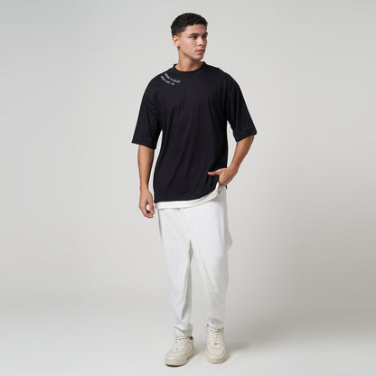 VERBO Inspired to Begin Layer Tee - Embroidered (Noir)