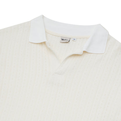 VERBO Tokyo Polo Tee (Ivory)