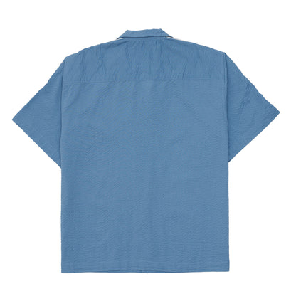 VERBO Flock Shirt - Pacific Blue