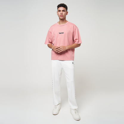 VERBO Sector Panel Track Pants - (Broken White)