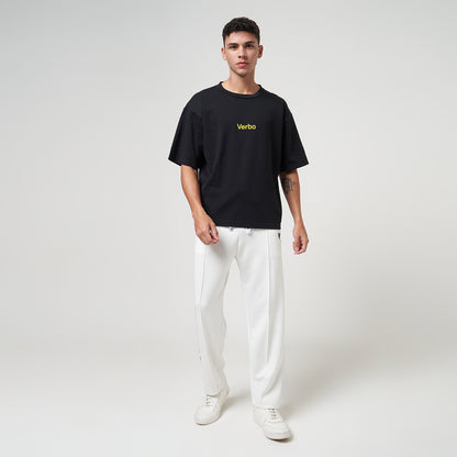 VERBO Sector Panel Track Pants - (Broken White)