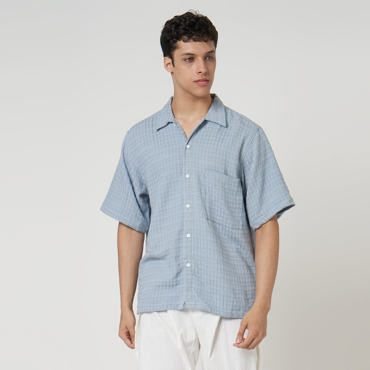 VERBO Mason Shirt - Sea Glass
