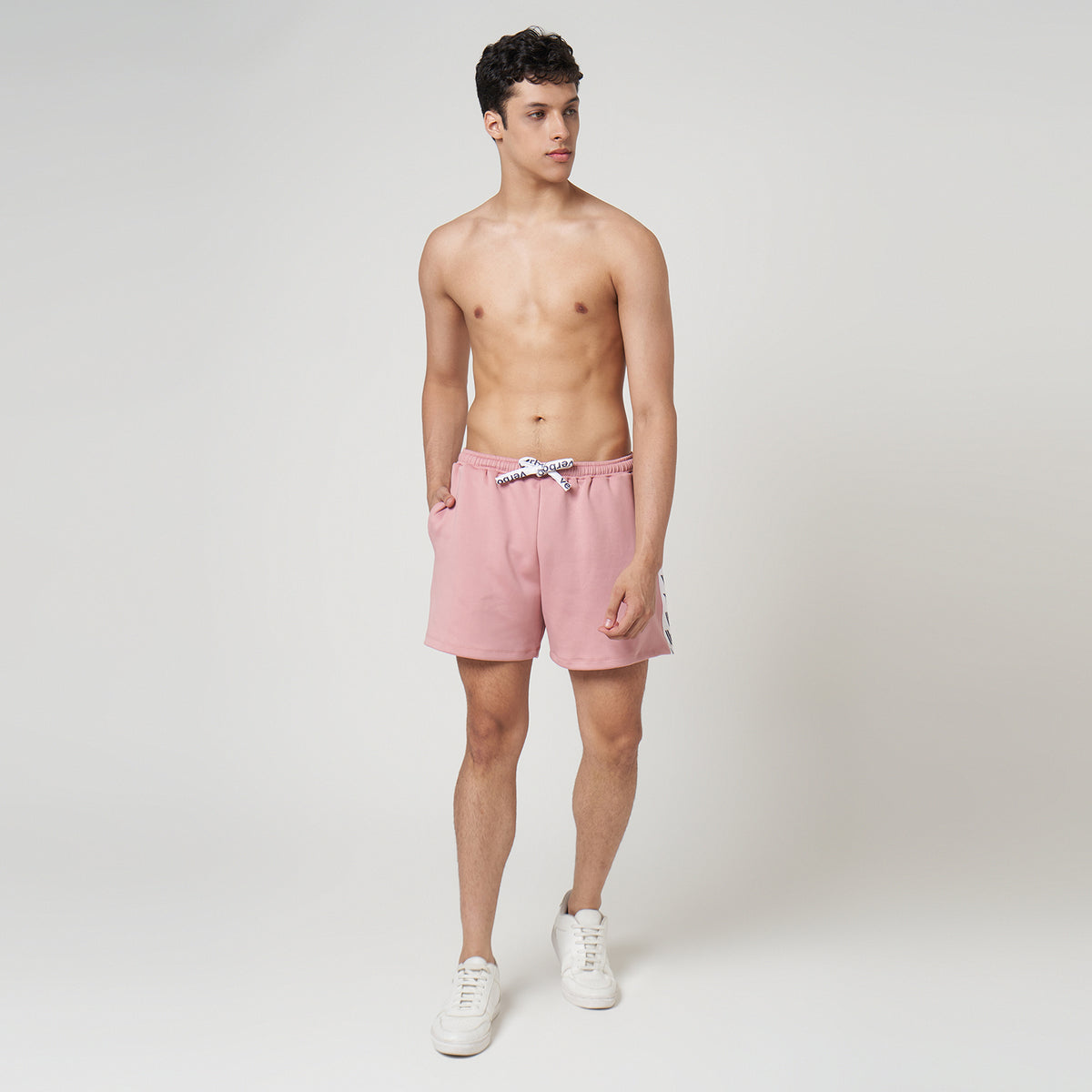 VERBO Sector Panel Track Shorts – Rose Tan