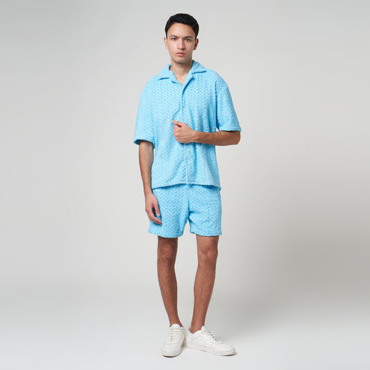 VERBO Harry Resort Shorts – Blue Lagoon