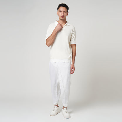 VERBO Tokyo Polo Tee (Ivory)