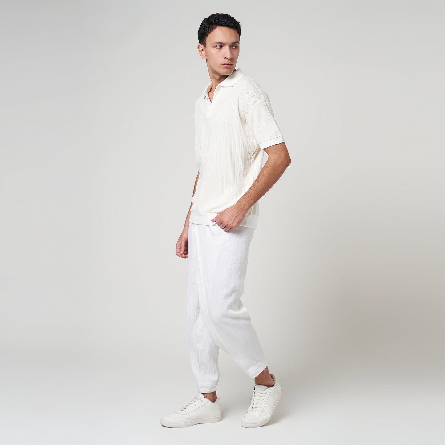 VERBO Tokyo Polo Tee (Ivory)