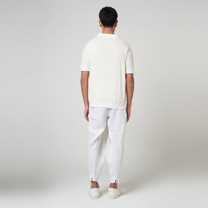 VERBO Tokyo Polo Tee (Ivory)