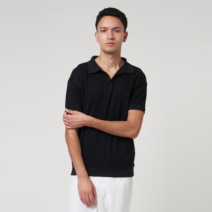 VERBO Tokyo Polo Tee (Noir)