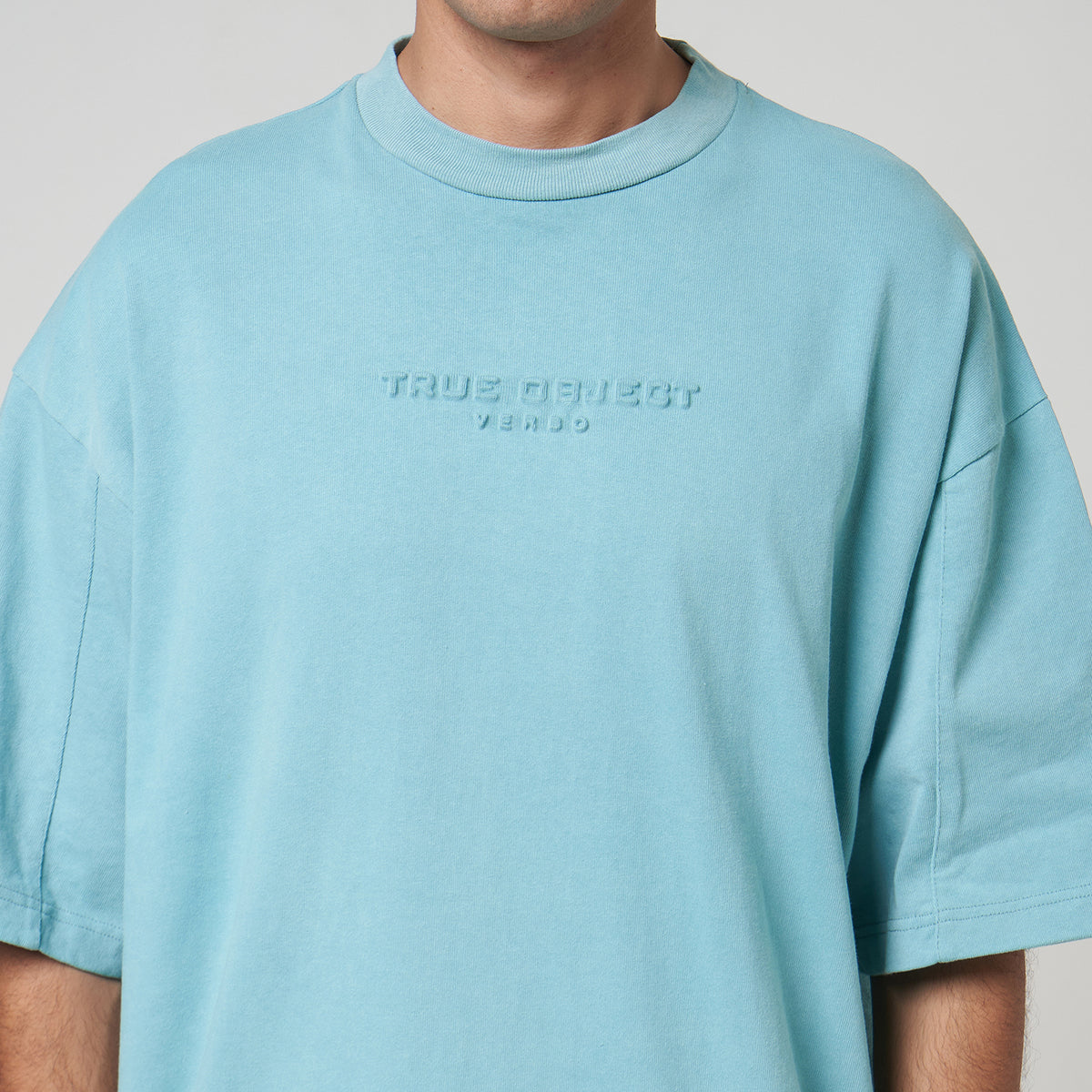 VERBO True Object Oversized Tee – Ocean Mist