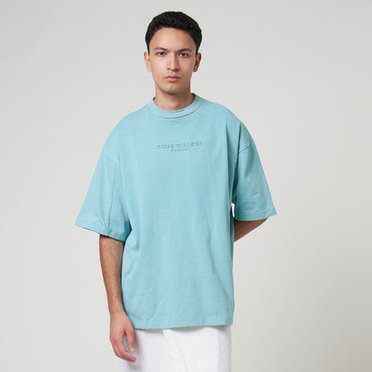 VERBO True Object Oversized Tee – Ocean Mist