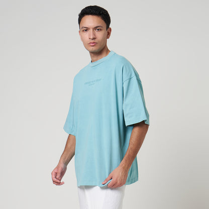 VERBO True Object Oversized Tee – Ocean Mist