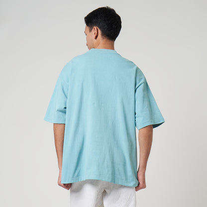 VERBO True Object Oversized Tee – Ocean Mist