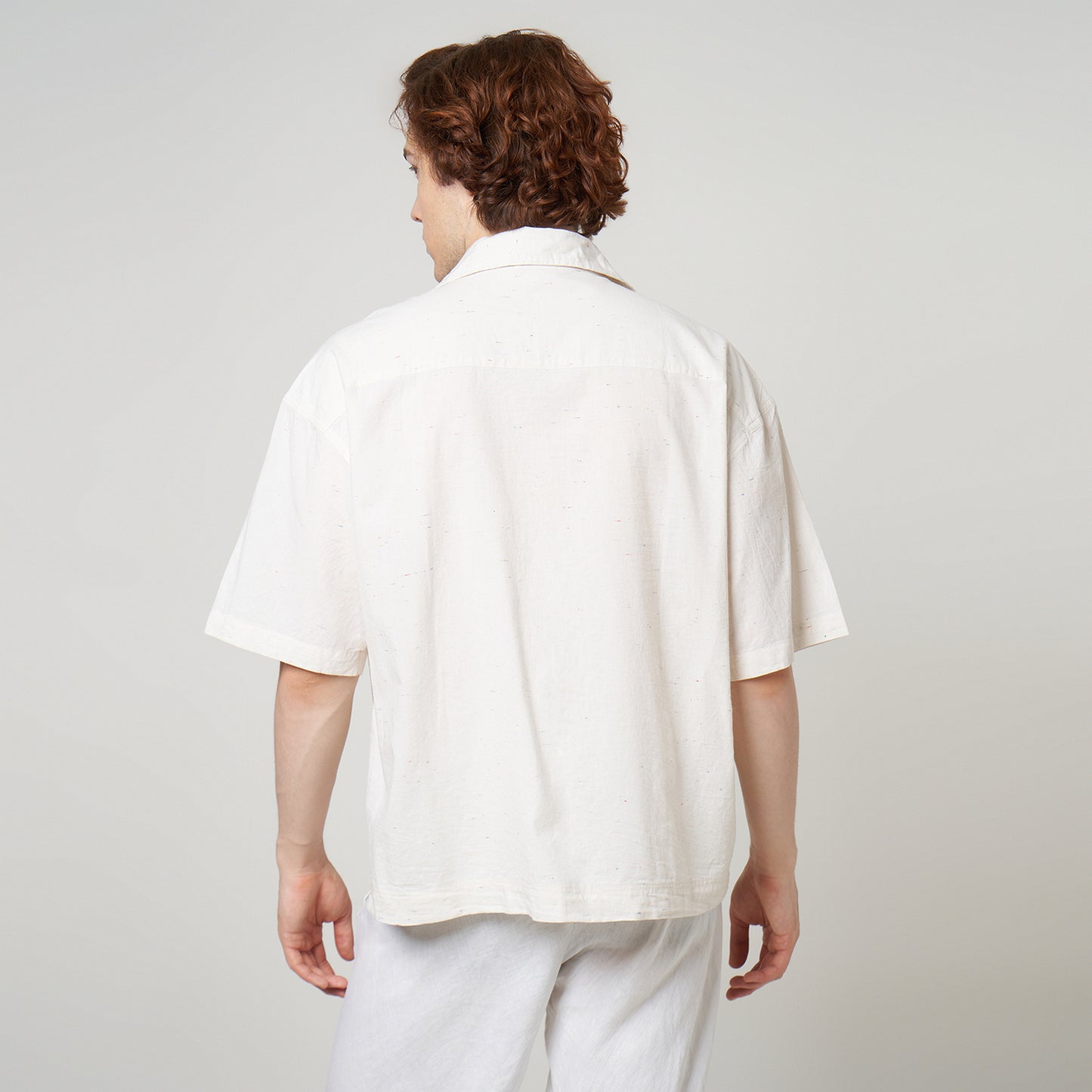 VERBO Artifact Boxy Shirt – Raindrop (Ivory)