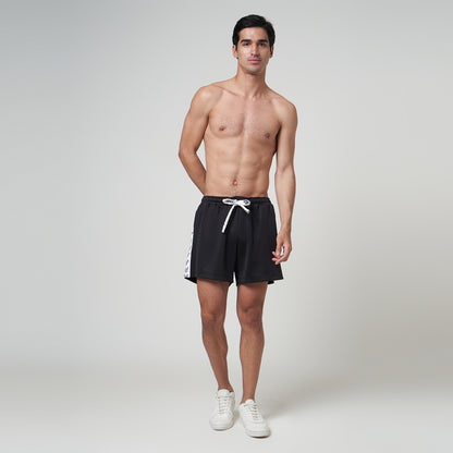 VERBO Sector Panel Track Shorts – Noir