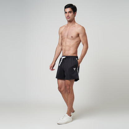VERBO Sector Panel Track Shorts – Noir