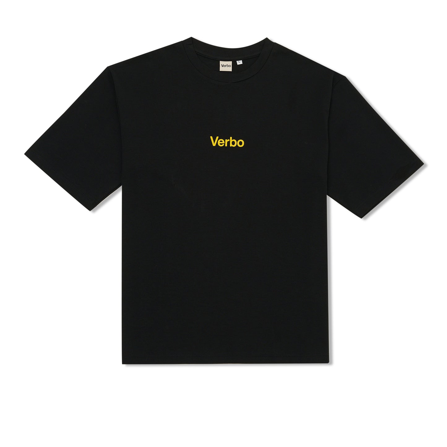 VERBO Flocking Boxy Tee (Noir)