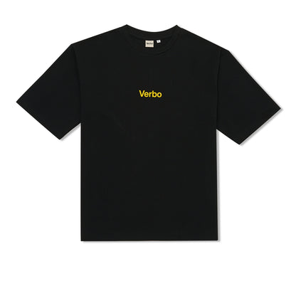 VERBO Flocking Boxy Tee (Noir)