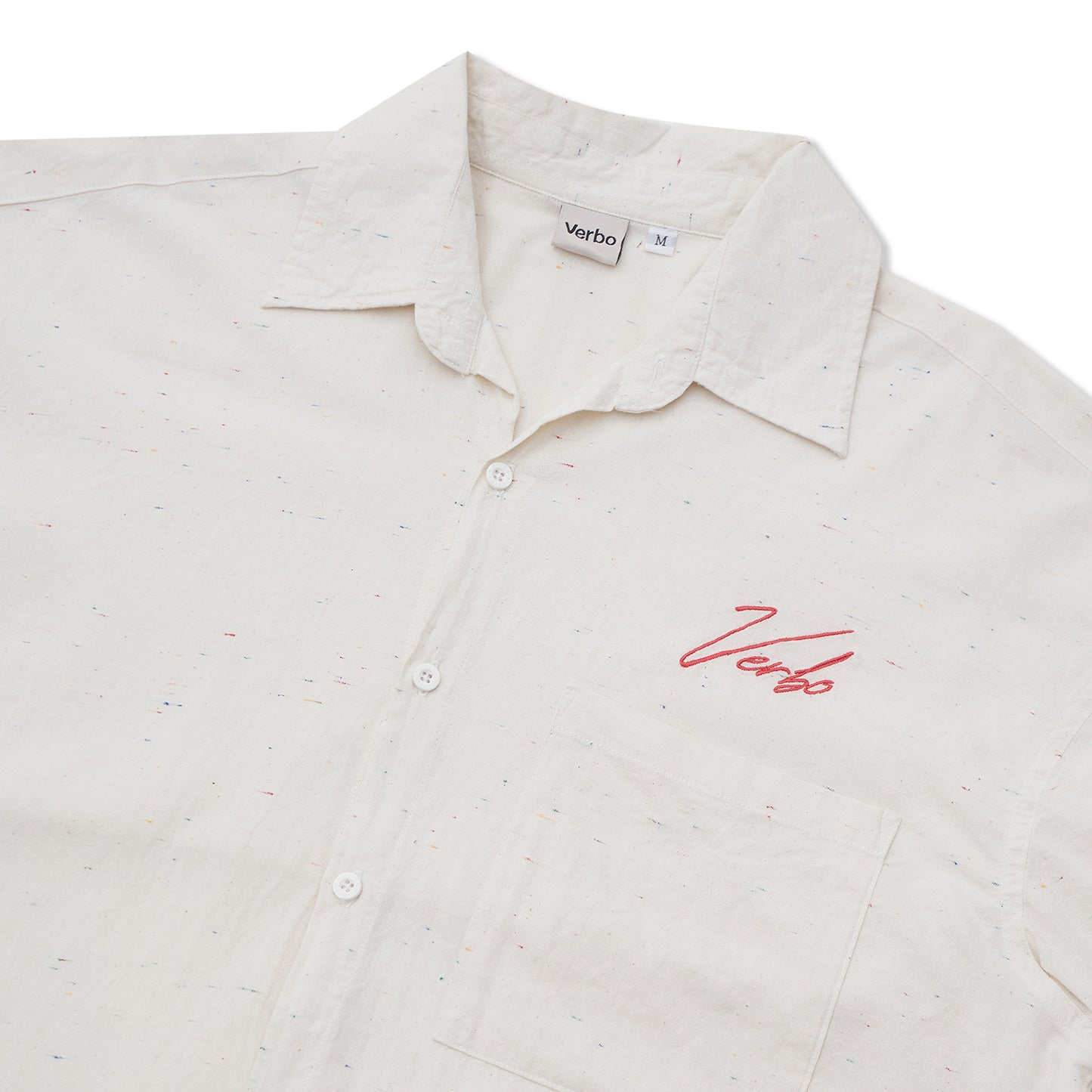 VERBO Artifact Boxy Shirt – Raindrop (Ivory)