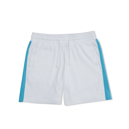 VERBO Rally Shorts - Broken White / Powder Blue