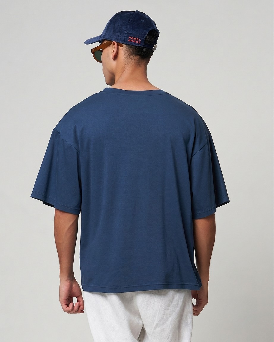 VERBO Essential Boxy Oversized Tee – (Stargazer)